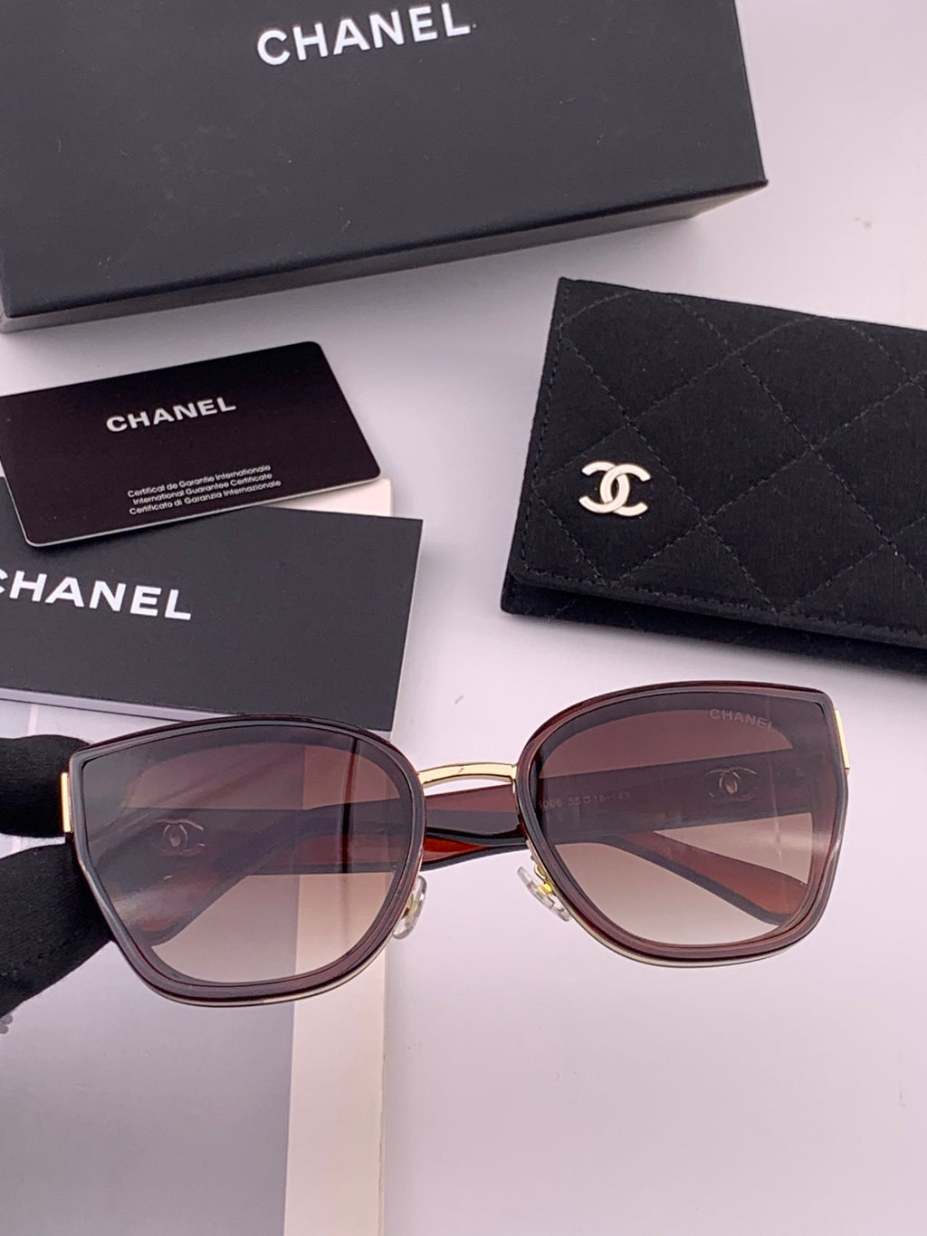 Chanel CH6991 Polarized Round Black Lens Sunglasses for Women - 493595