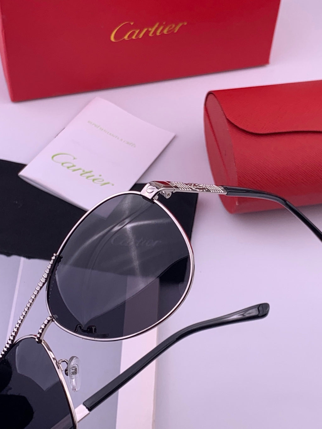 Cartier CK1080 Polarized Fashion Gold Lens Sunglasses for Men & Women - 487342 - detail image 3