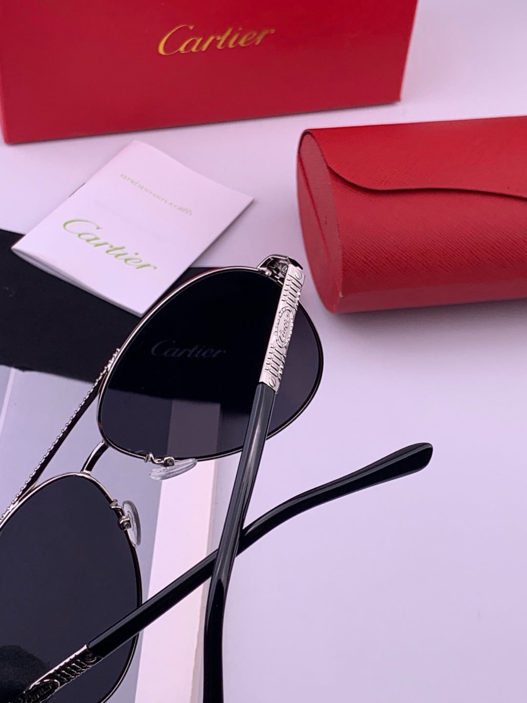 Cartier CK1080 Polarized Fashion Gold Lens Sunglasses for Men & Women - 487342 - detail image 6