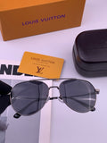 Louis Vuitton L5342 Polarized Aviator Black Lens Sunglasses for Men & - 493191