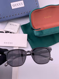 Gucci G0613 Polarized Square Black Lens Sunglasses for Women