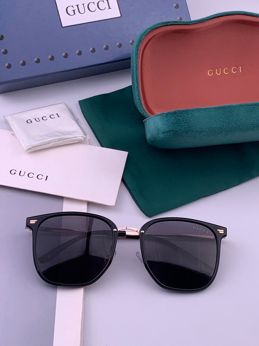 Gucci G11924 Fashion Brown Lens Sunglasses for Men & Women - detail image 7