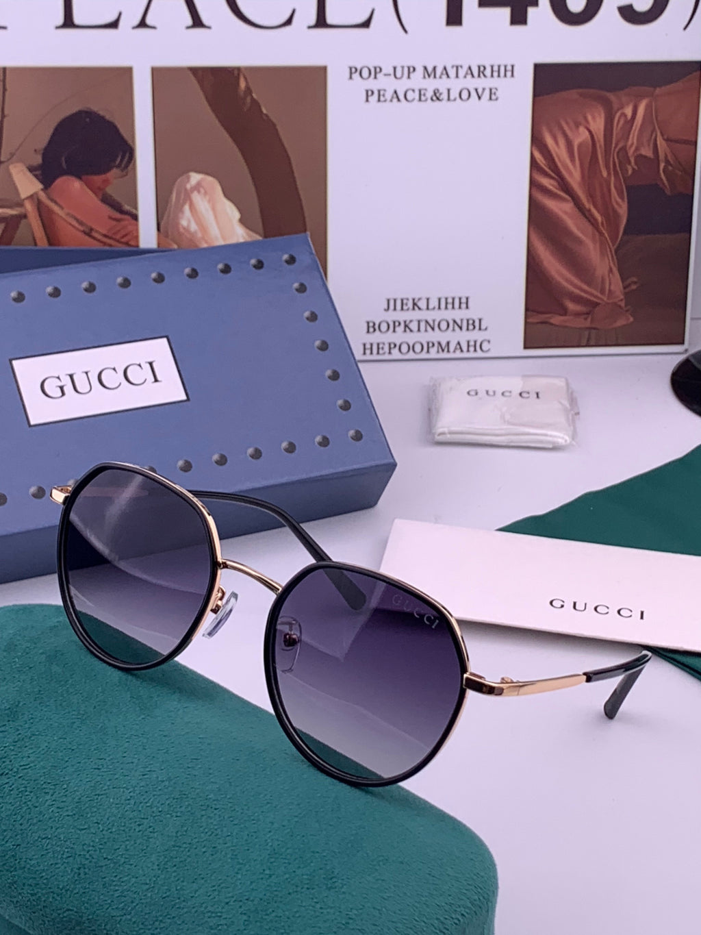 Gucci G2235 Polarized Round Brown Lens Sunglasses for Women - 493433 - detail image 2