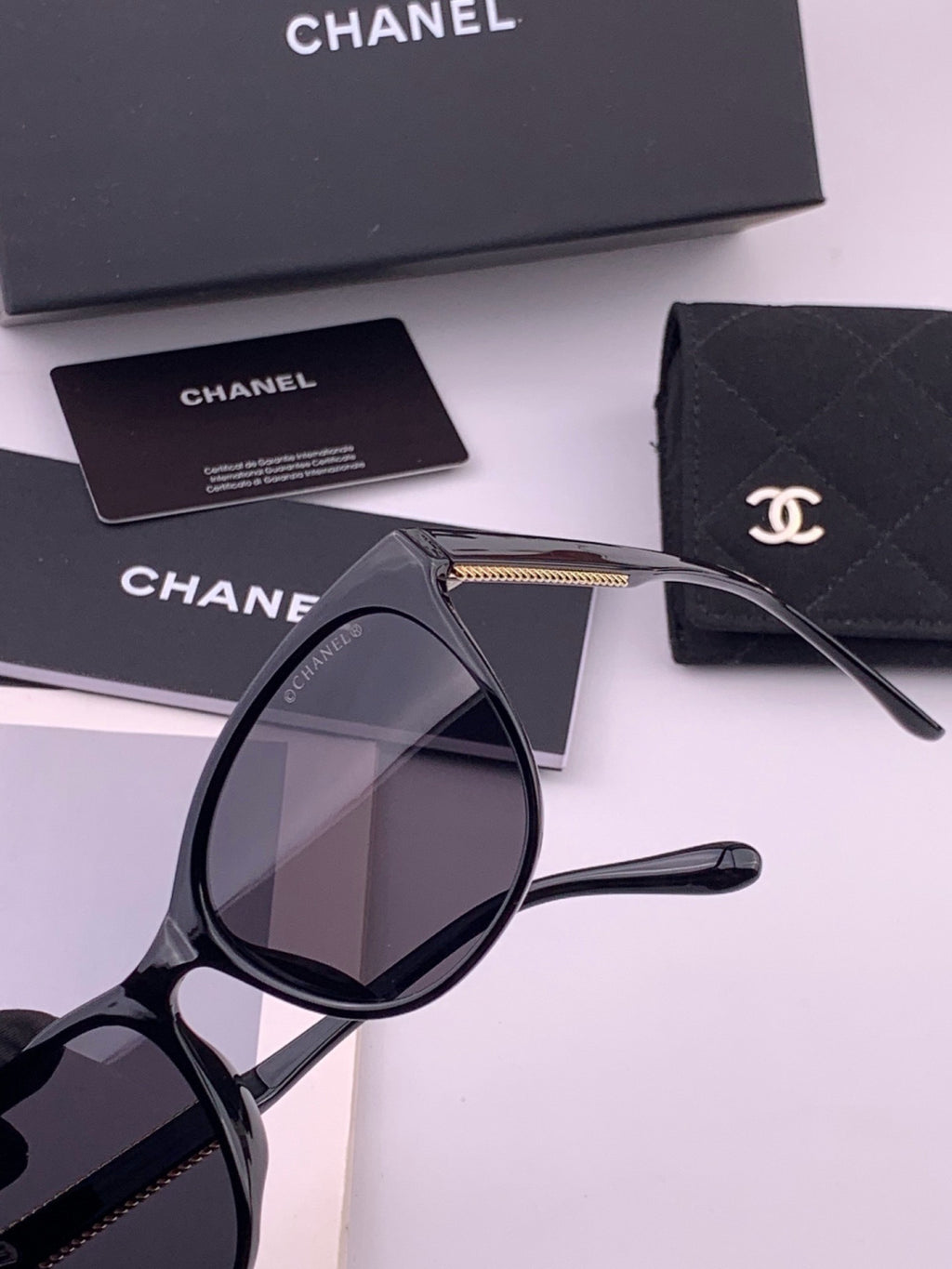 Chanel CH7821 Polarized Round Brown Lens Sunglasses for Men & Women - detail image 3