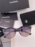 Chanel CH9787 Polarized Oversized Gray Lens Sunglasses for Men & Women