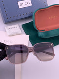 Gucci G60 Polarized Square Brown Lens Sunglasses for Men & Women
