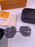 Louis Vuitton L8863 Polarized Aviator Black Lens Sunglasses for Men & Women