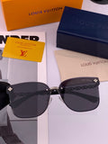 Louis Vuitton L7101 Square Gold Lens Sunglasses for Men & Women