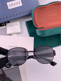 Gucci G1379 Metal Square Gold Lens Sunglasses for Men & Women