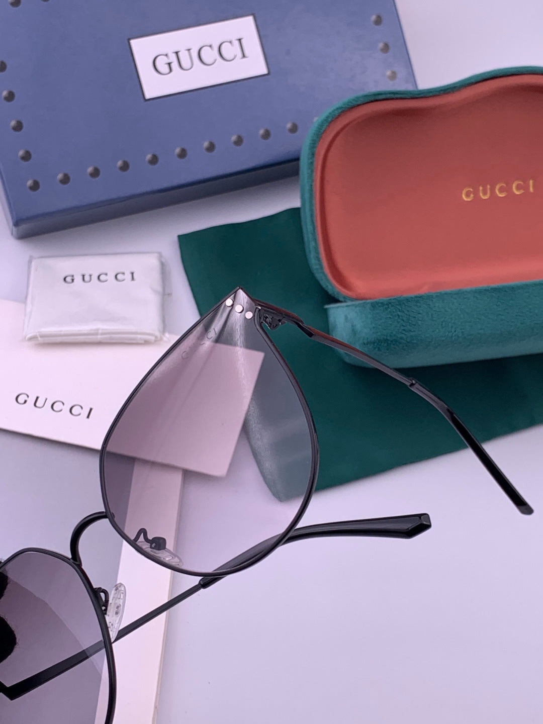 Gucci G3660 Fashion Orange Lens Sunglasses for Men & Women - detail image 2