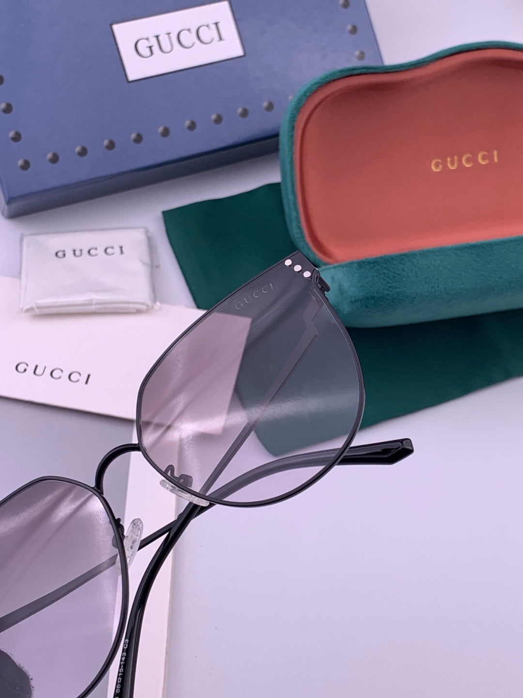 Gucci G3660 Fashion Orange Lens Sunglasses for Men & Women - detail image 4
