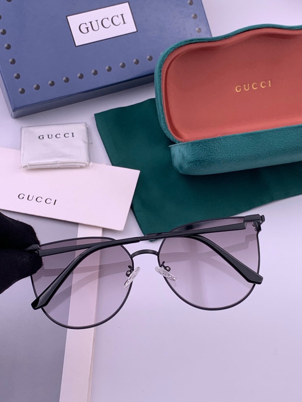 Gucci G3660 Fashion Orange Lens Sunglasses for Men & Women - detail image 3