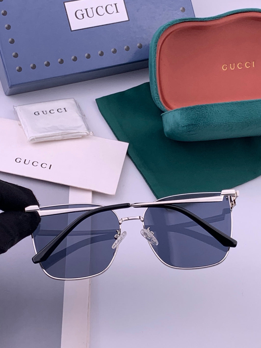 Gucci G2660 Fashion Gold Lens Sunglasses for Men & Women - detail image 4