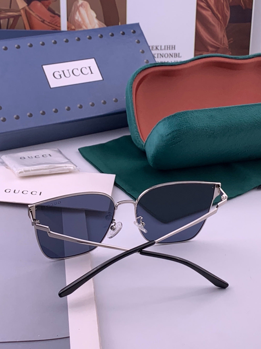 Gucci G2660 Fashion Gold Lens Sunglasses for Men & Women - detail image 5