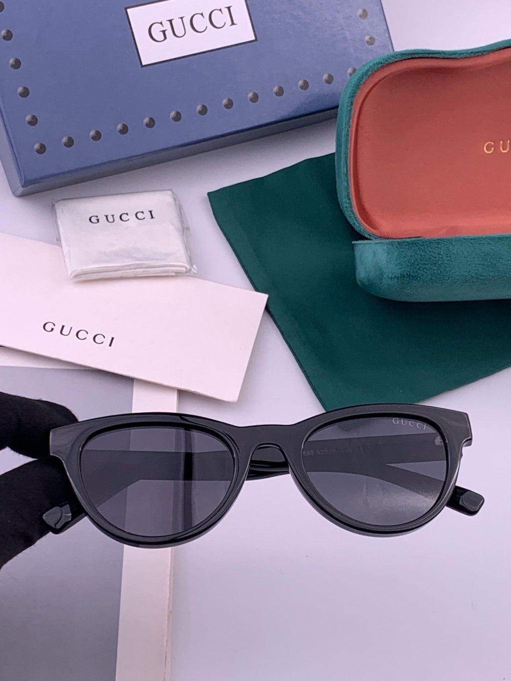 Gucci G868 Polarized Fashion Gold Lens Sunglasses for Men & Women