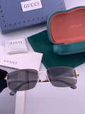 Gucci G4805 Polarized Aviator Black Lens Sunglasses for Men