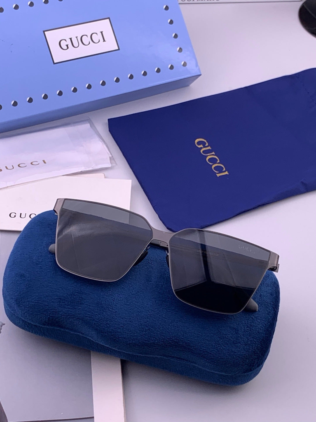 Gucci G7882 Polarized Fashion Orange Lens Sunglasses for Men & Women - 493381 - detail image 6