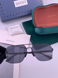 Gucci G711 Polarized Fashion Black Lens Sunglasses for Men & Women