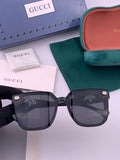Gucci G1620 Square Gold Lens Sunglasses for Men & Women