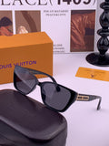 Louis Vuitton L0552 Square Brown Lens Sunglasses for Men & Women