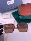 Gucci G9600 Square Brown Lens Sunglasses for Men & Women