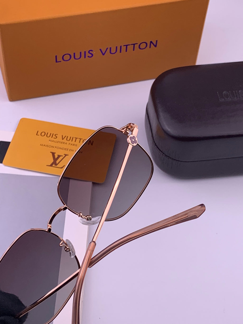 Louis Vuitton 5303 Polarized Aviator Purple Lens Sunglasses for Men & - 486258 - detail image 5