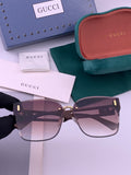 Gucci G3101 Square Brown Lens Sunglasses for Men & Women
