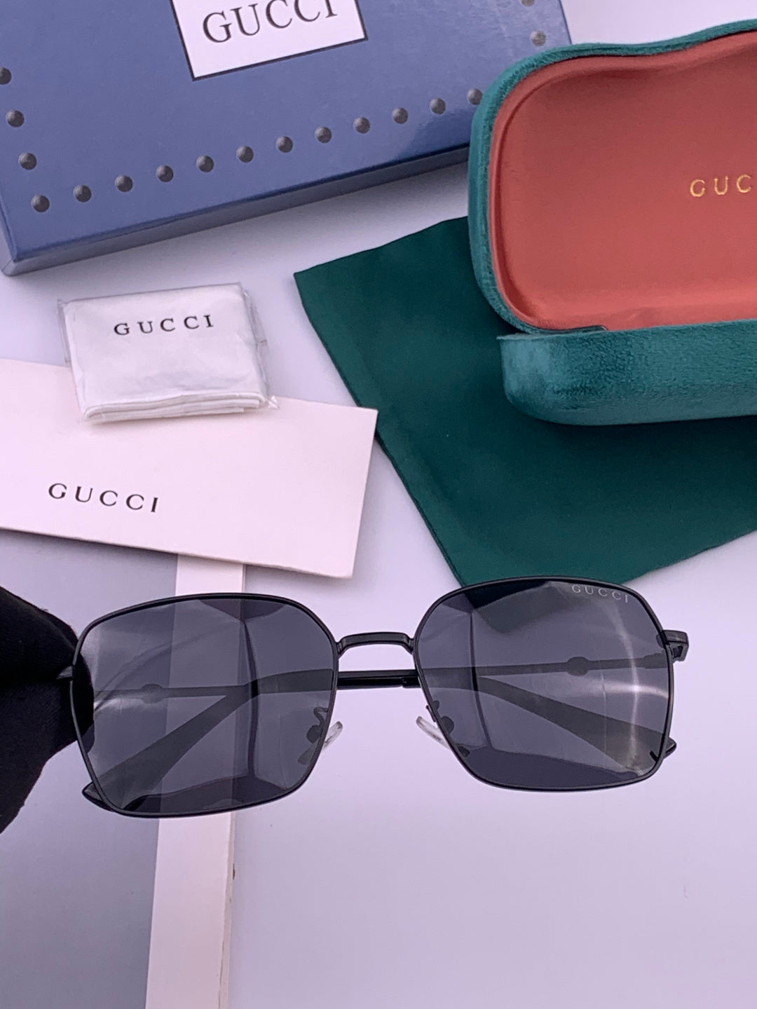 Gucci G202 Polarized Fashion Brown Lens Sunglasses for Men & Women