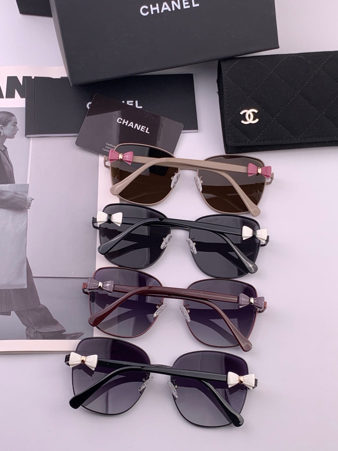 Chanel CH4759 Fashion Black Lens Sunglasses for Men & Women - 486604 - detail image 6