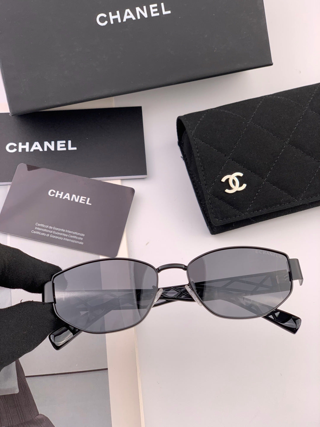 Chanel CH29510 Polarized Fashion Blue Lens Sunglasses for Women