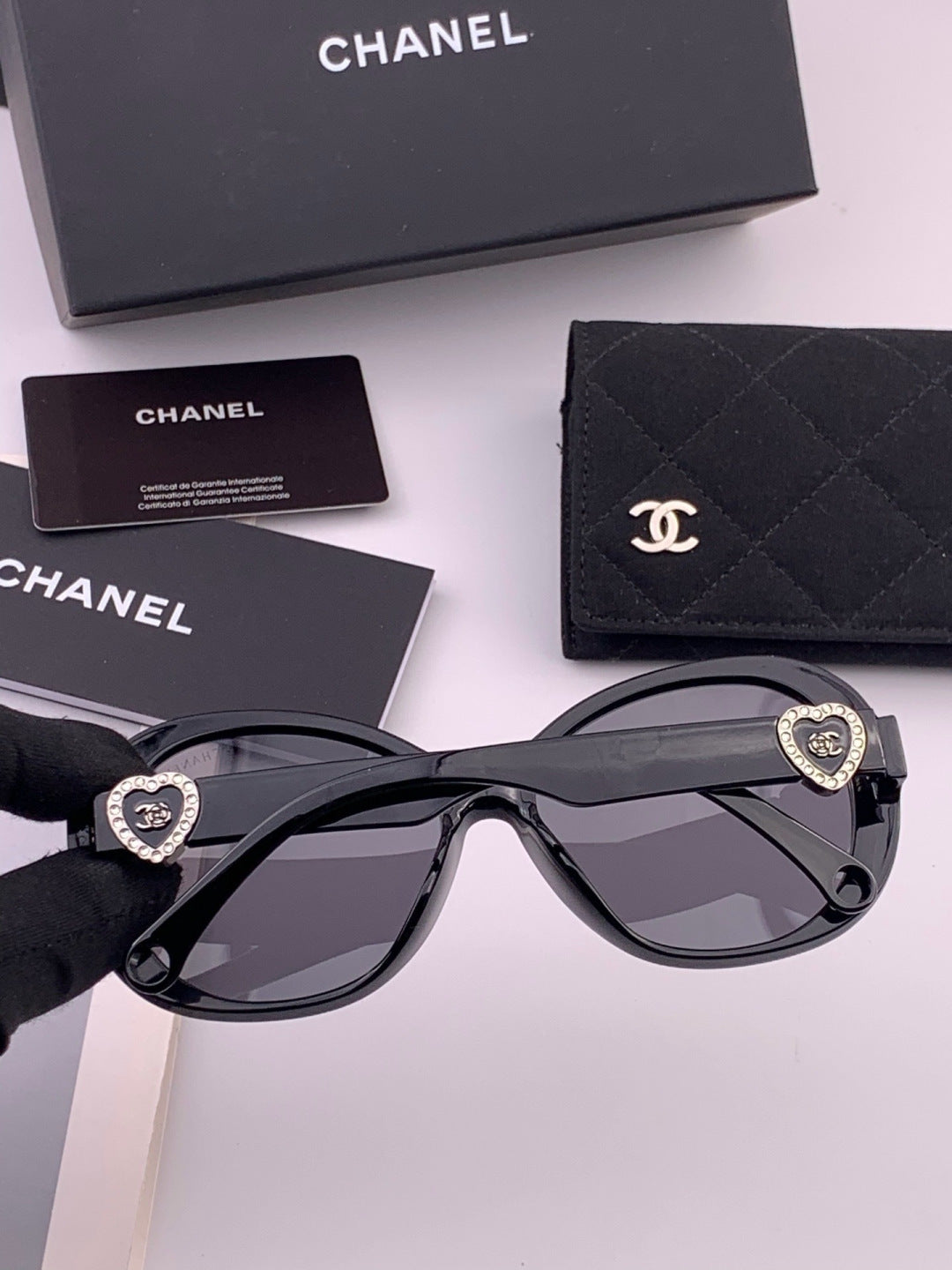 Chanel CH6788 Polarized Oversized Black Lens Sunglasses for Men & Wom - 486617 - detail image 3