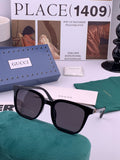 Gucci G4613 Polarized Square Black Lens Sunglasses for Women