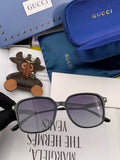 Gucci G3902 Polarized Square Gold Lens Sunglasses for Men & Women - 493334