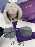 Gucci G6881 Polarized Aviator Red Lens Sunglasses for Men