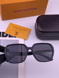 Louis Vuitton L3305 Square Black Lens Sunglasses for Men & Women