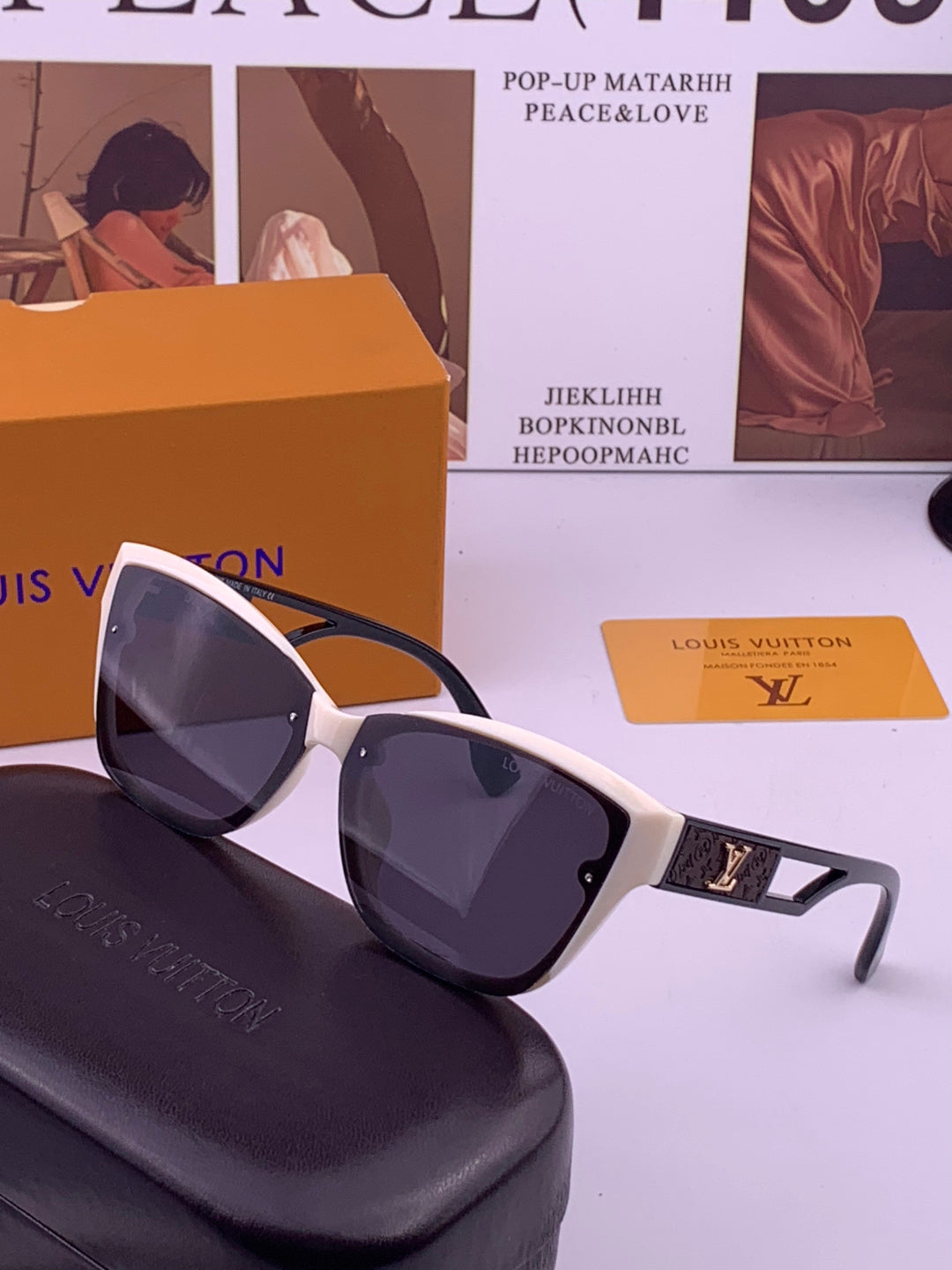Louis Vuitton L7310 Square Brown Lens Sunglasses for Men & Women - detail image 2