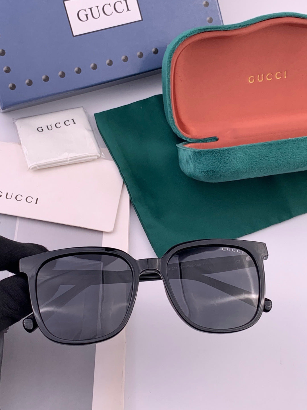 Gucci G02040 Polarized Fashion Brown Lens Sunglasses for Women
