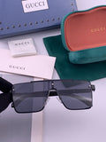 Gucci G51754 Aviator Black Lens Sunglasses for Men & Women - 486488