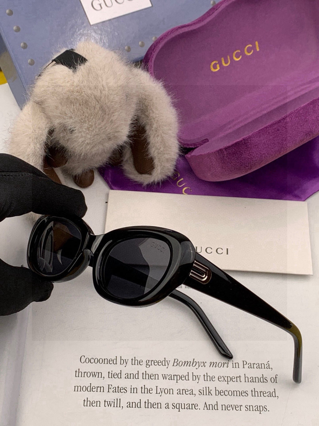 Gucci G52032 Polarized Fashion Orange Lens Sunglasses for Men & Women - detail image 5