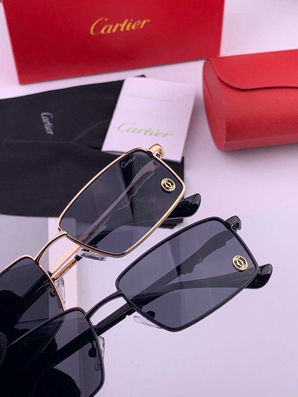 Cartier K51758 Fashion Black Lens Sunglasses for Men & Women - 487245 - detail image 2