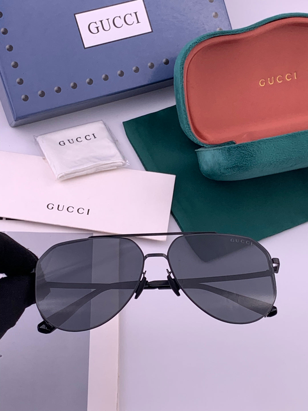 Gucci G7380 Fashion Brown Lens Sunglasses for Men & Women