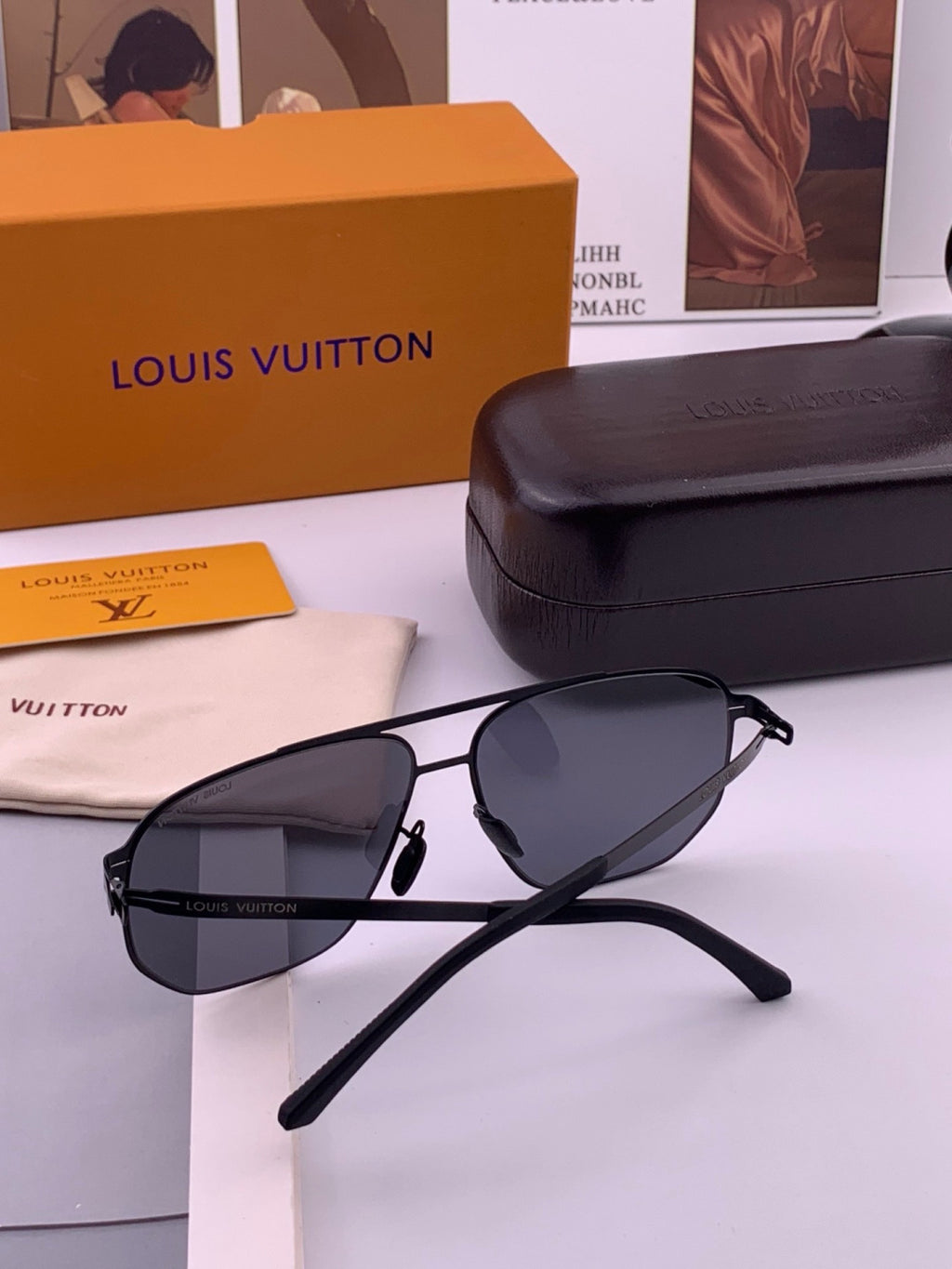 Gucci G7730 Fashion Gold Lens Sunglasses for Men & Women - detail image 6