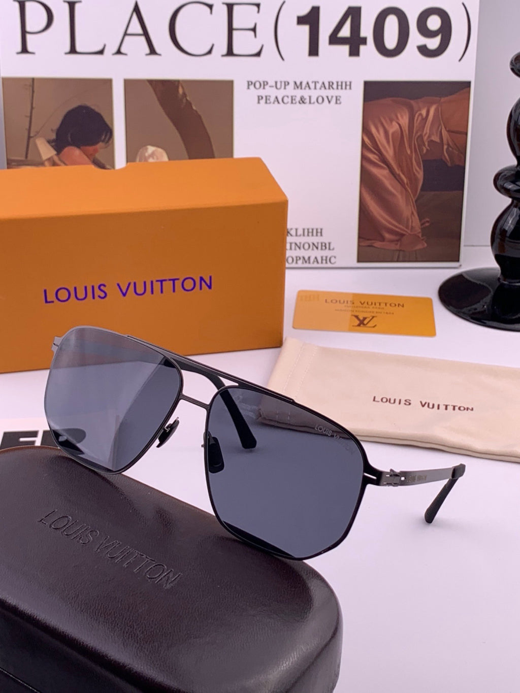 Gucci G7730 Fashion Gold Lens Sunglasses for Men & Women - detail image 4