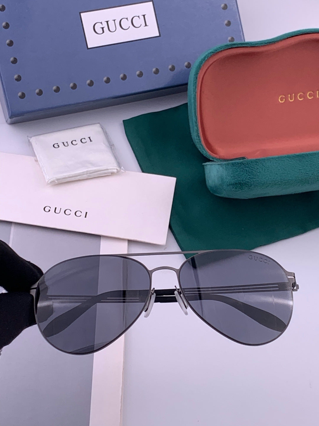 Gucci G5705 Fashion Orange Lens Sunglasses for Men & Women