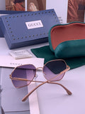 Gucci G9822 Polarized Oversized Brown Lens Sunglasses for Men & Women