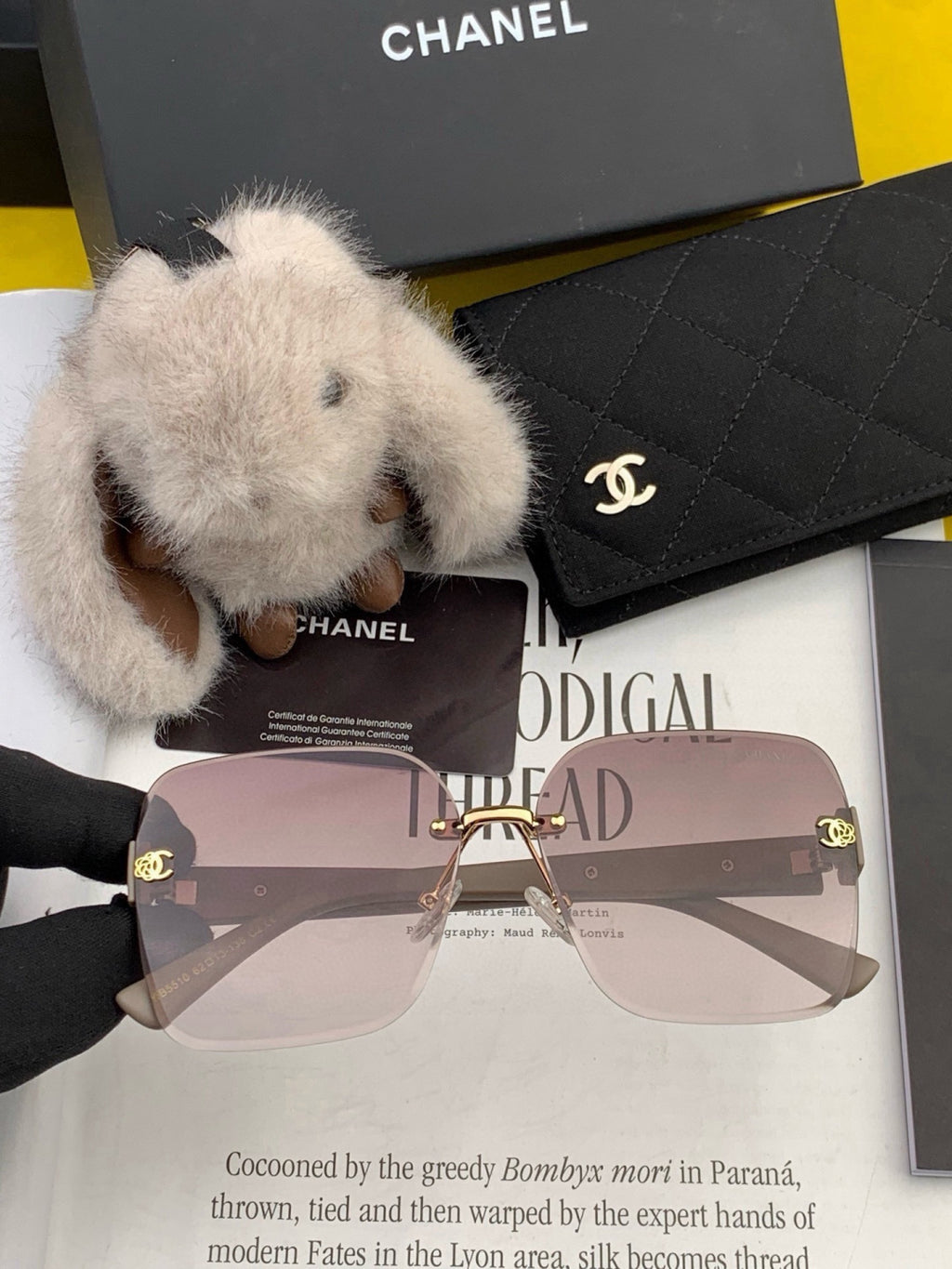 Chanel CH0551 Fashion Brown Lens Sunglasses for Men & Women - detail image 3