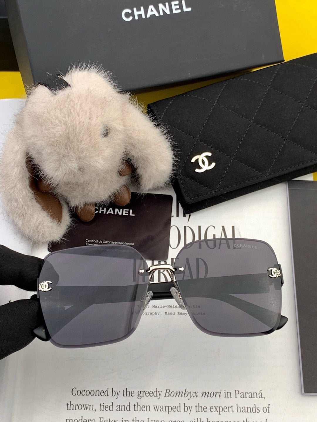 Chanel CH0551 Fashion Brown Lens Sunglasses for Men & Women - detail image 2