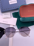 Gucci G3825 Polarized Square Red Lens Sunglasses for Women - 486379