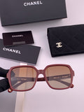 Chanel CH27002 Fashion Red Lens Sunglasses for Men & Women