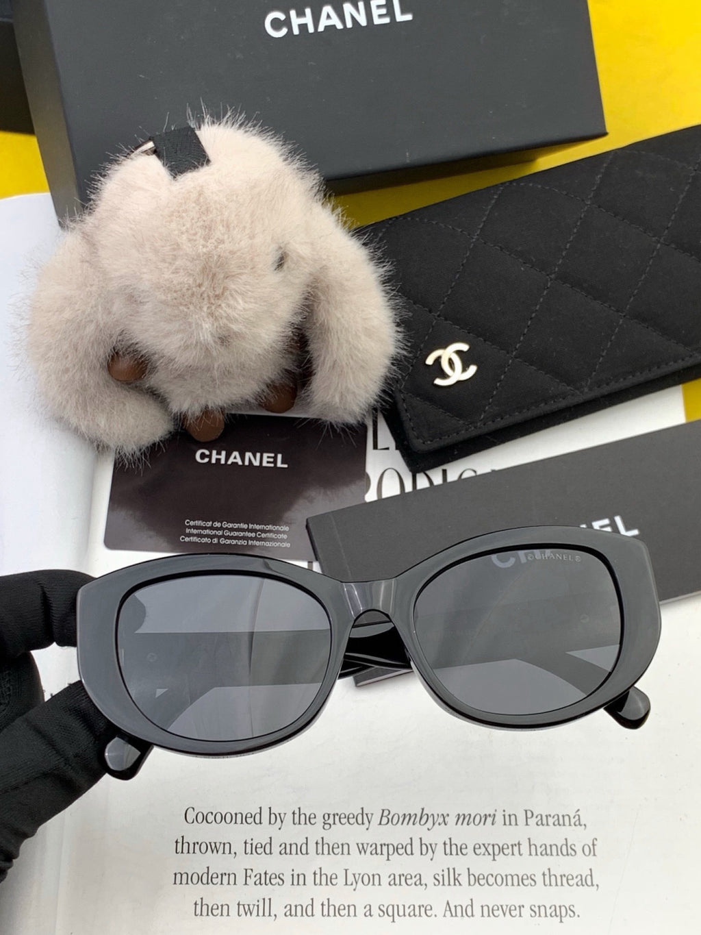 Chanel CH3991 Polarized Round Silver Lens Sunglasses for Women